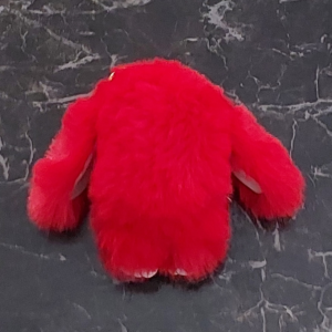 Red Fluffy Bunny 1