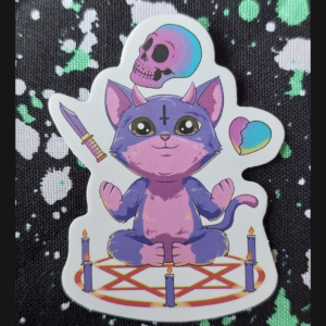 Seance Kitty Sticker