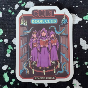 Cult Book Club Sticker