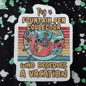 Fountain Pen Collector Sticker