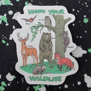 Know Your Wildlife Sticker