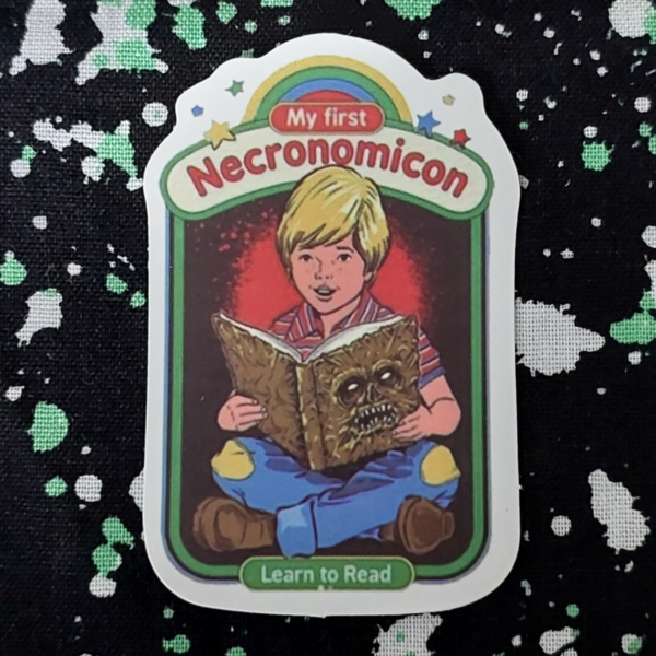 My First Necronomicon Sticker