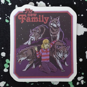My New Family Sticker