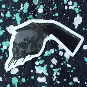 Skull Hand Sticker
