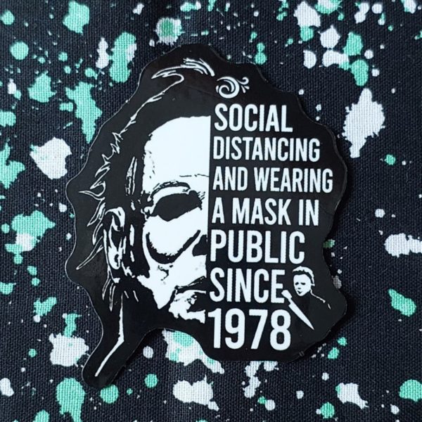 Social Distancing Michael Sticker
