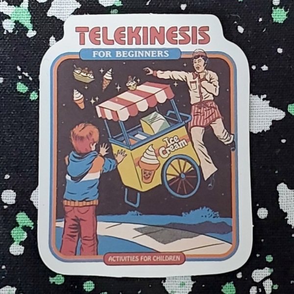 Telekinesis for Beginners Sticker