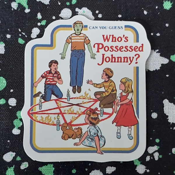 Who Possessed Johnny Sticker