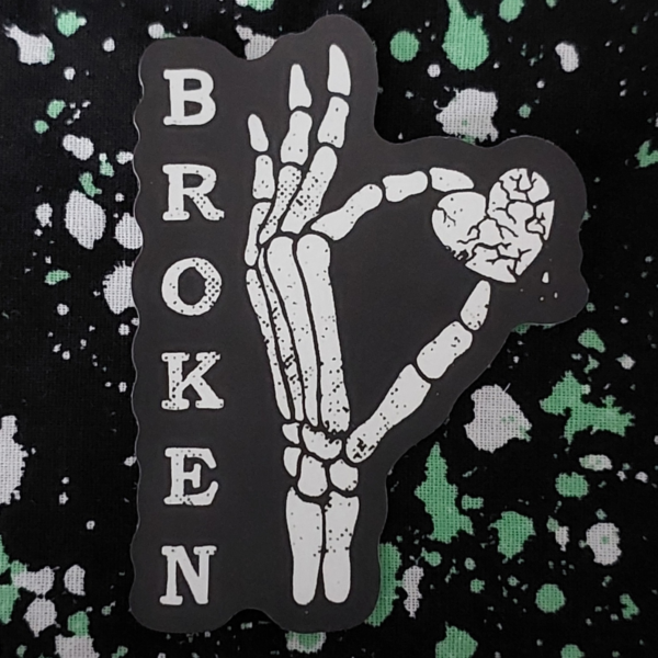 Broken Sticker