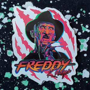 Evil Freddy Krueger Sticker
