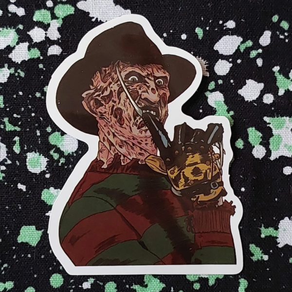 Slasher Freddy Sticker