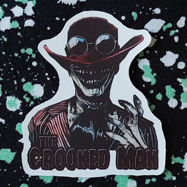 The Crooked Man Sticker