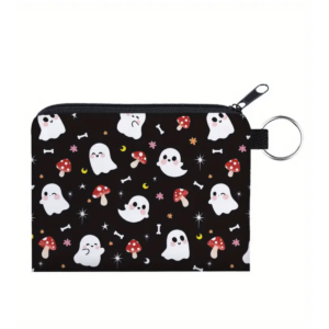 Mushroom Ghosts Coin Purse